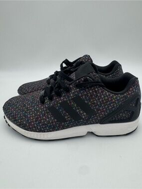 Adidas ZX Flux Prism Multicolor Geometric Sneakers Men’s Size 9.5 AQ4023